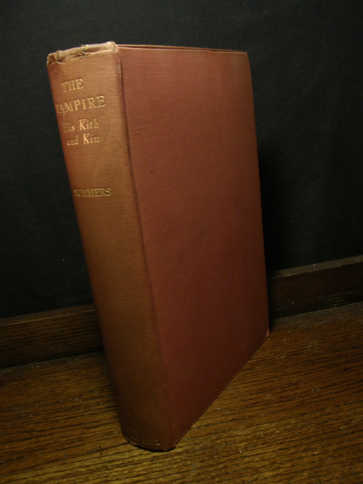 The Vampire – Montague Summers OCCULT MAGIC DEMONOLOGY MYTH LEGEND WITCHCRAFT