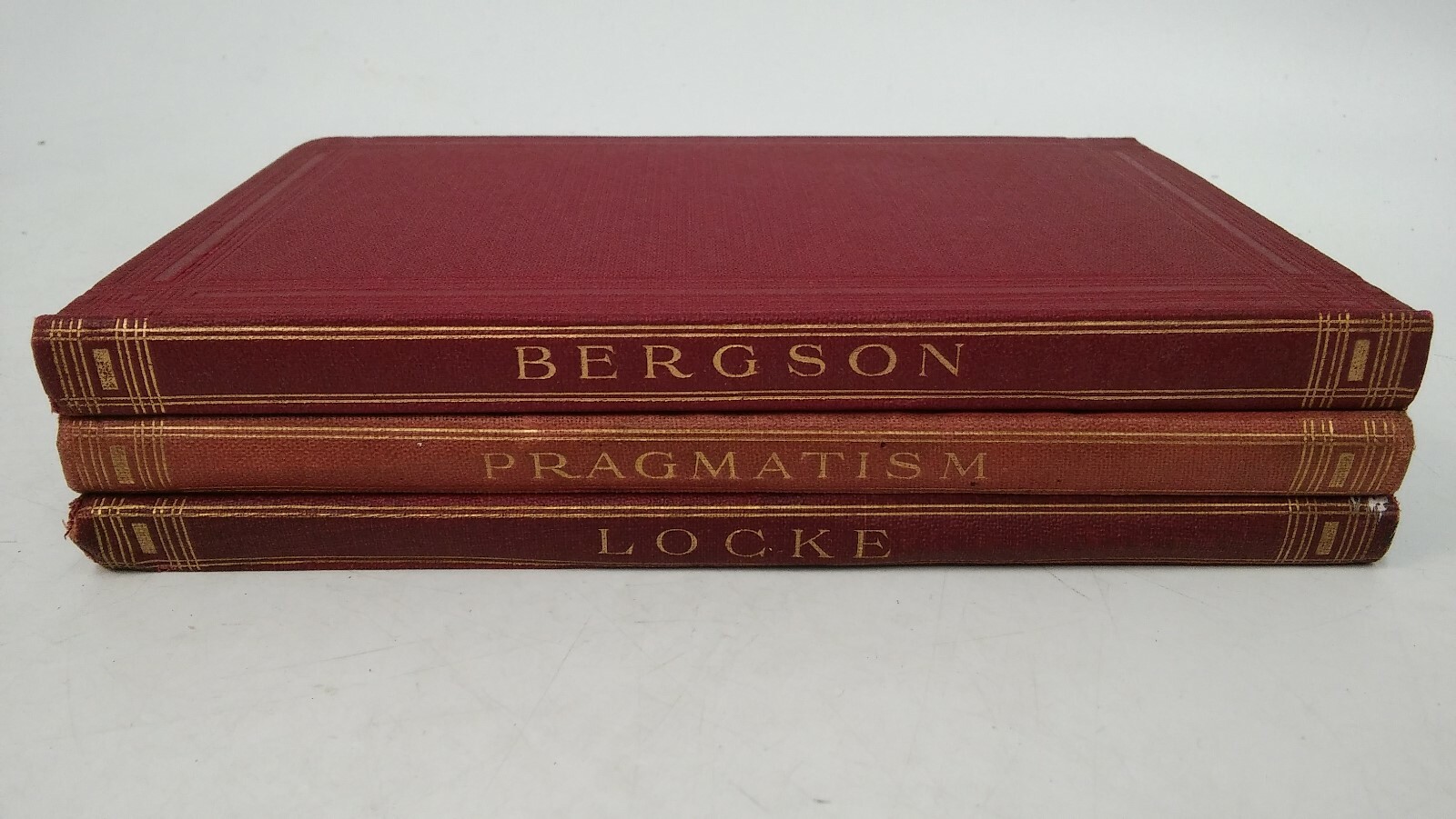 Philosophies Ancient and Modern: Bergson~Pragmatism~Locke~ 1911 New York/London