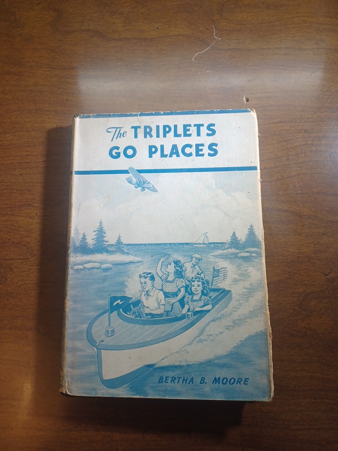 1942 The Triplets Go Places Author Bertha B. Moore WM B. Eerdman’s Publishing