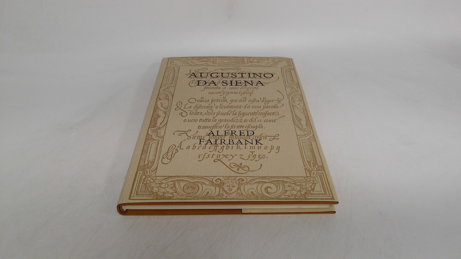 The 1568 edition of his writing Book in facsimile, Augustino Da S