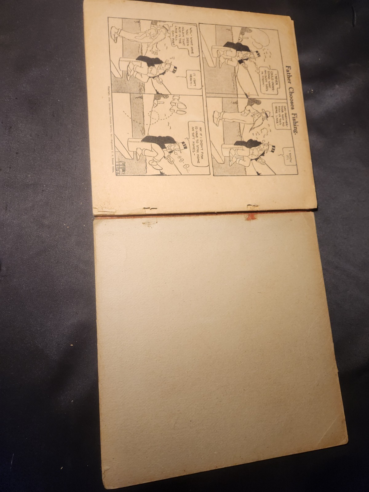 ANTIQUE/VINTAGE Damaged Comic Books – Bringing Up Father & Andy Panda’s Vacation