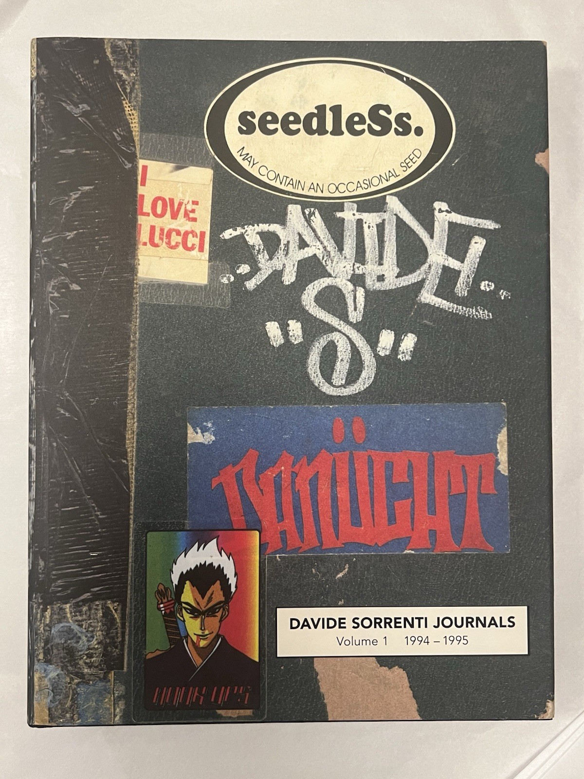 DAVIDE SORRENTI Journals Volume 1 1994 1995 Brand New IDEA ESTATE STAMPED
