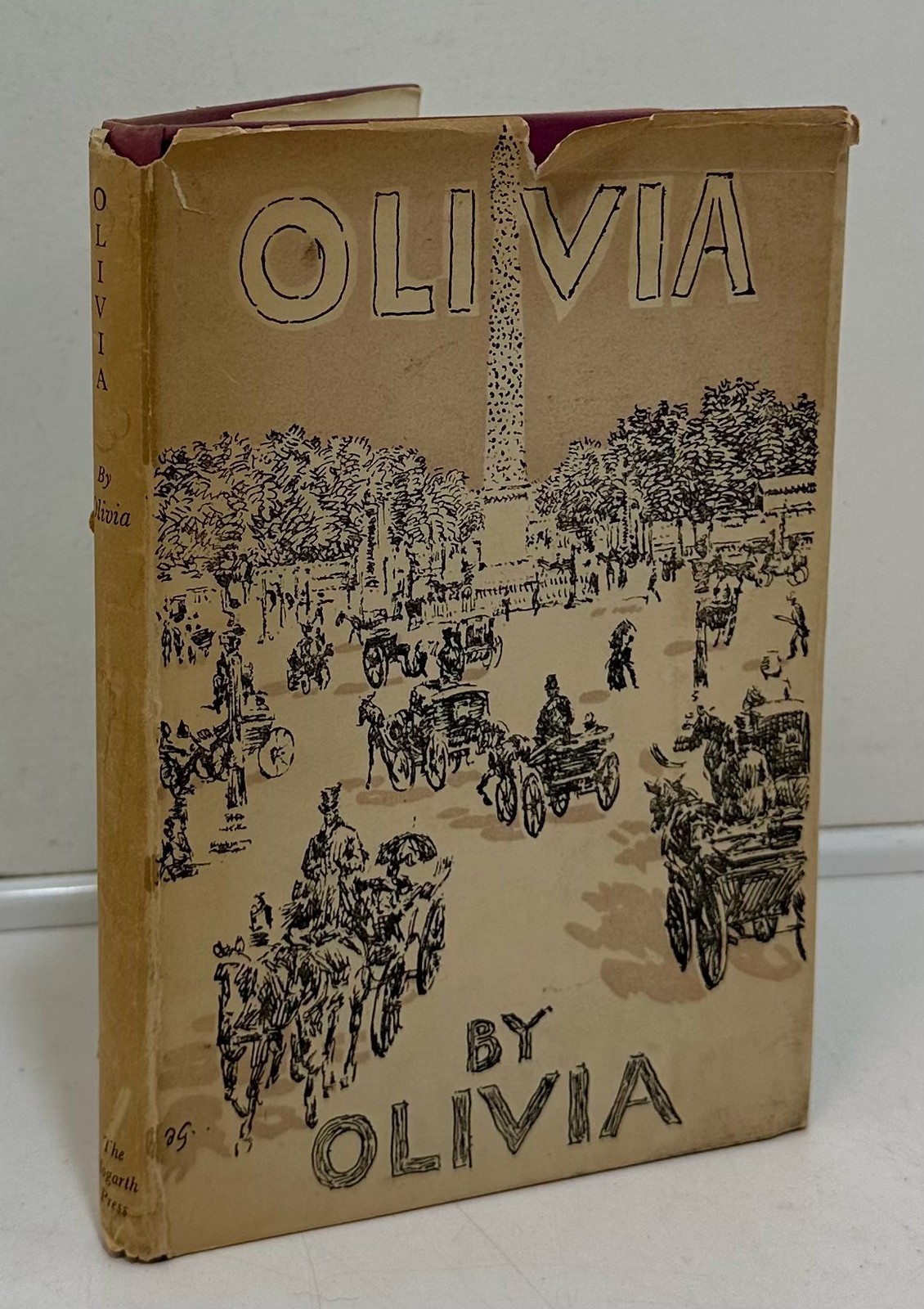 Olivia by Olivia The Hogarth Press HB DJ 1st Edition 5th Impression 1949