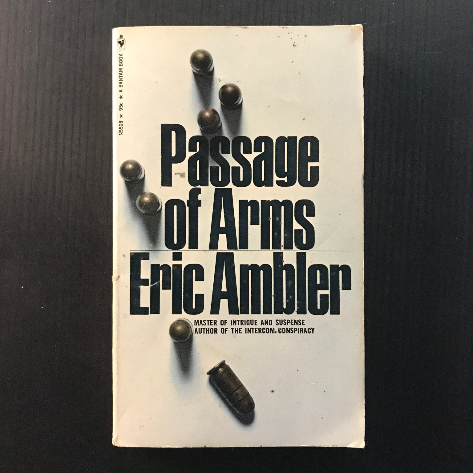Passage of Arms Eric Ambler 1970 Bantam Paperback Spy Thriller Suspense