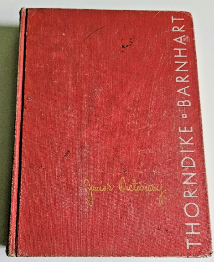 Thorndike Barnhart Junior Dictionary Copyright 1962- Vintage