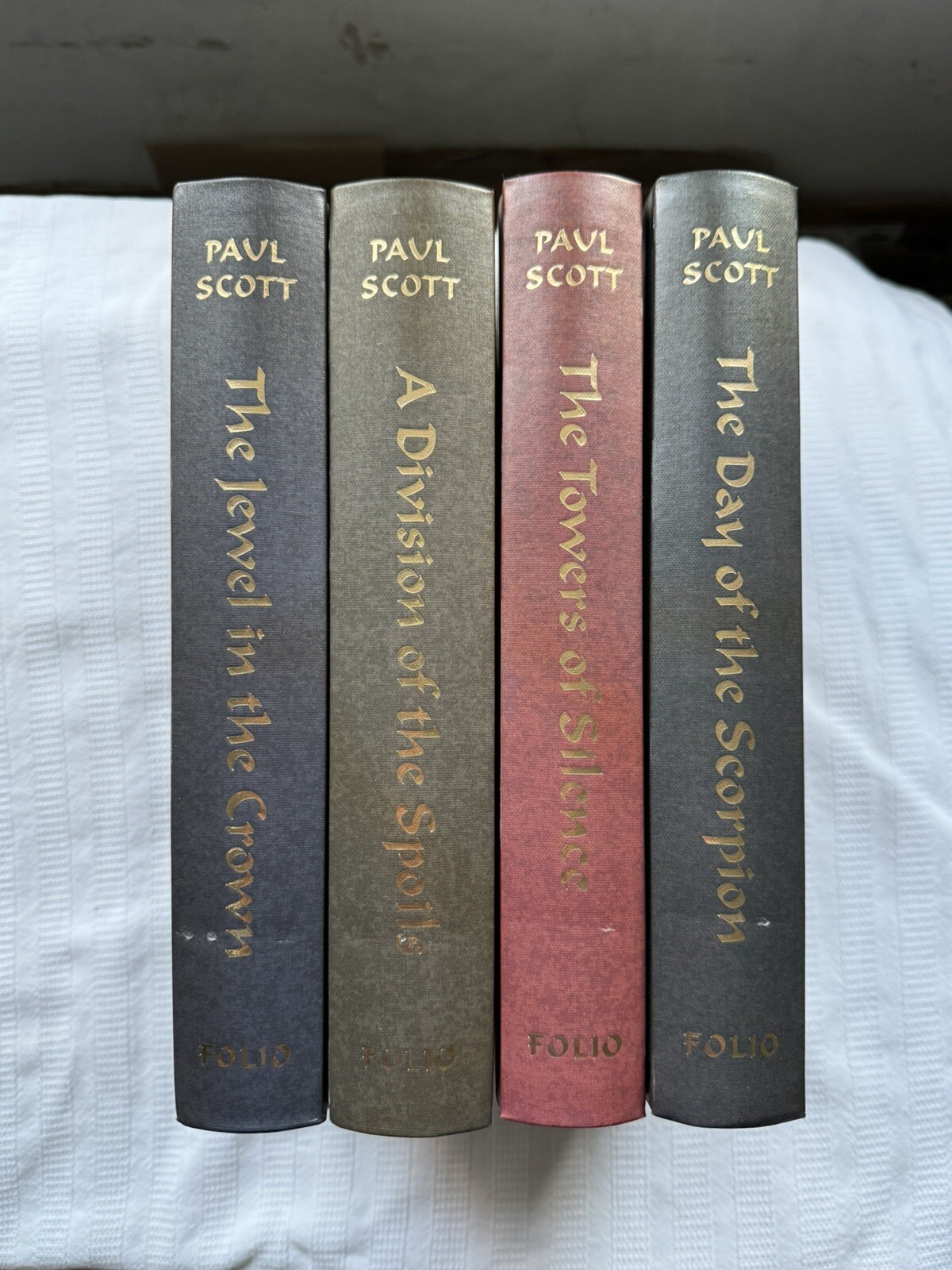 Paul Scott Raj Quartet Folio Soc 4 Vols HB Eds In Slipcase Illus Campbell-Notman