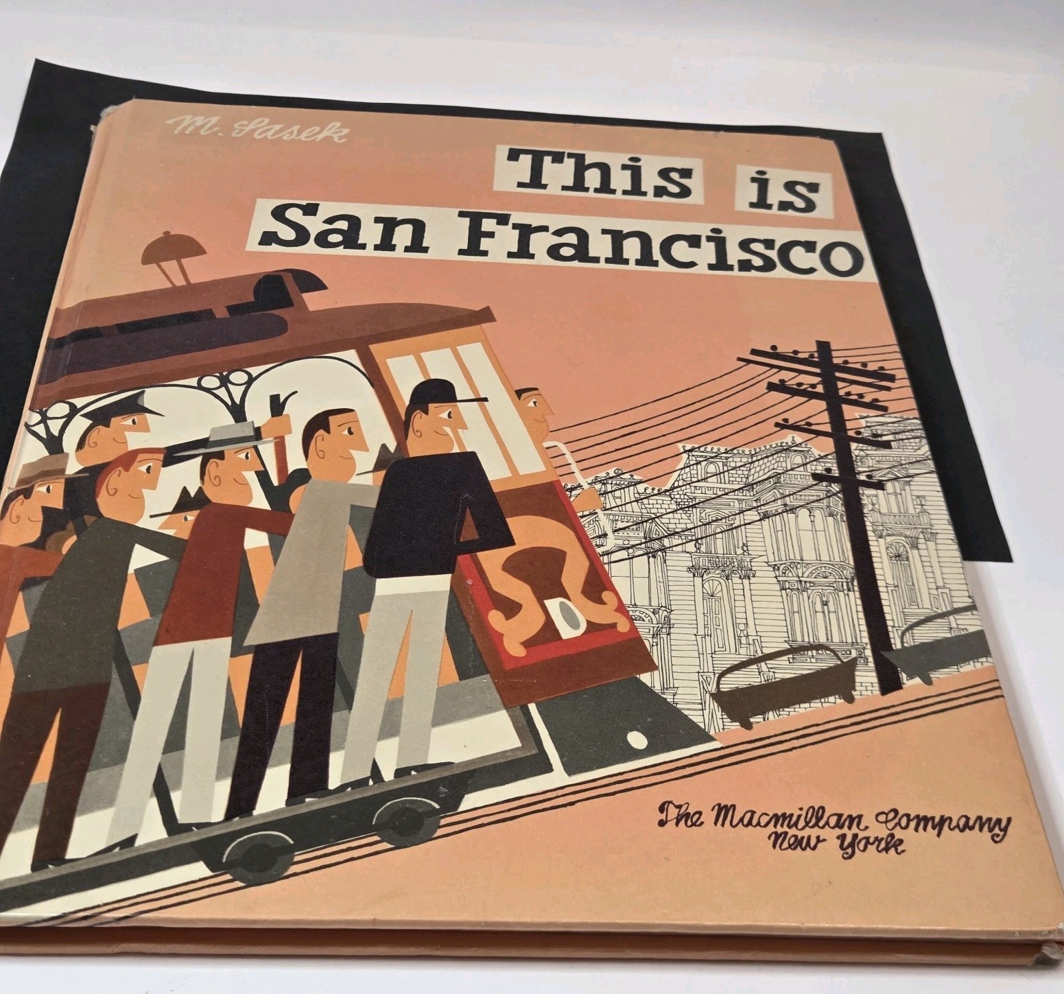 Vtg THIS IS SAN FRANCISCO Full Color Illustrations 1966 Fun S.F. Info M. Sasek