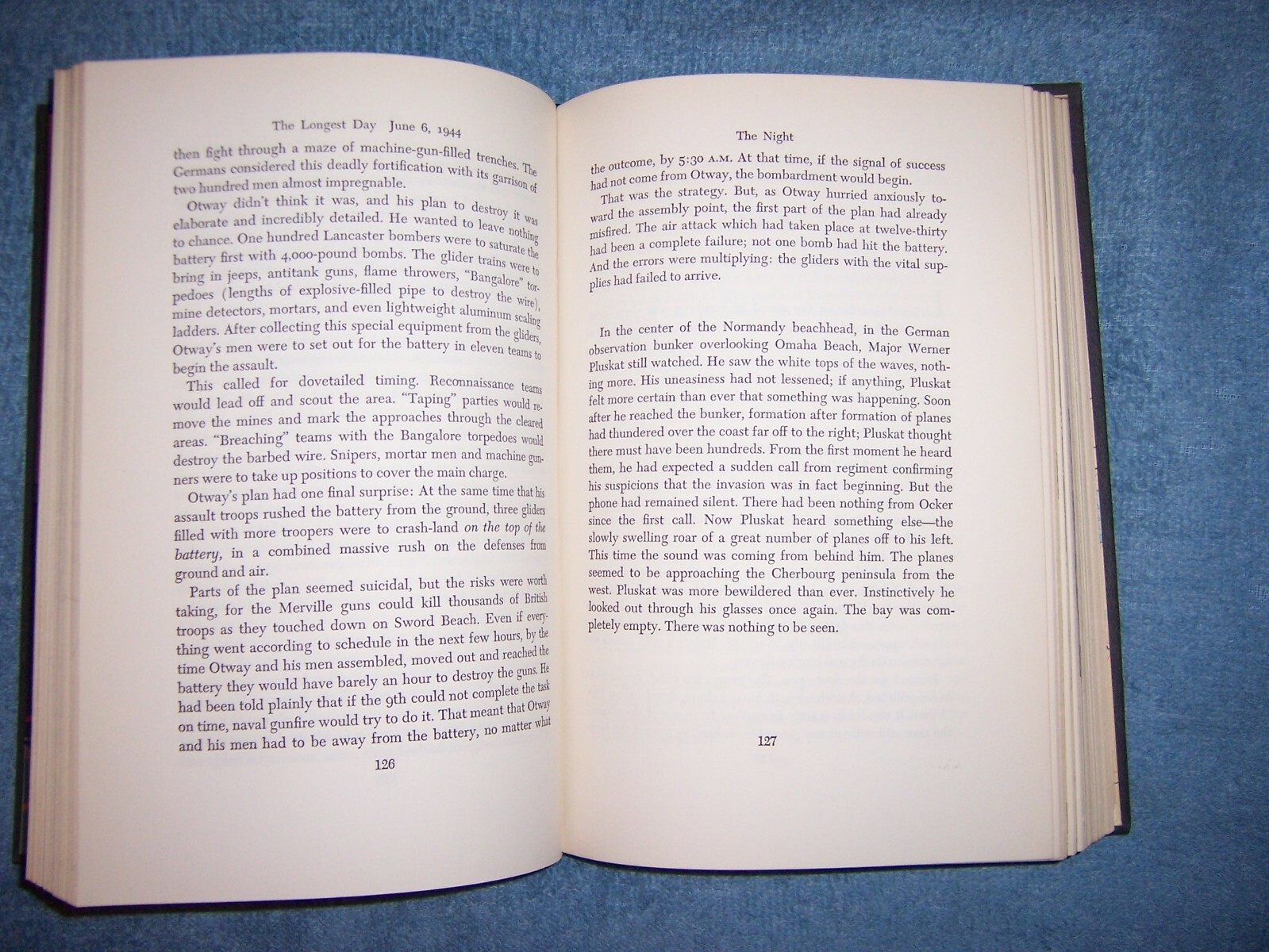 THE LONGEST DAY by Cornelius Ryan/1st Ed./HCDJ/Military/WWII 1939-45