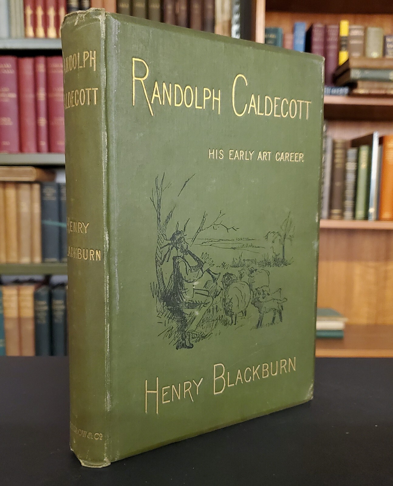 Large Paper Edition Randolph Caldecott: A Personal Memoir Sampson Low 1886