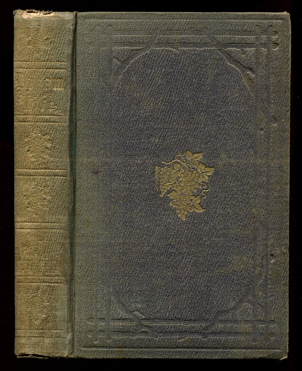 Ik MARVEL, Donald G MITCHELL / Dream Life A Fable of the Seasons 1st ed 1851