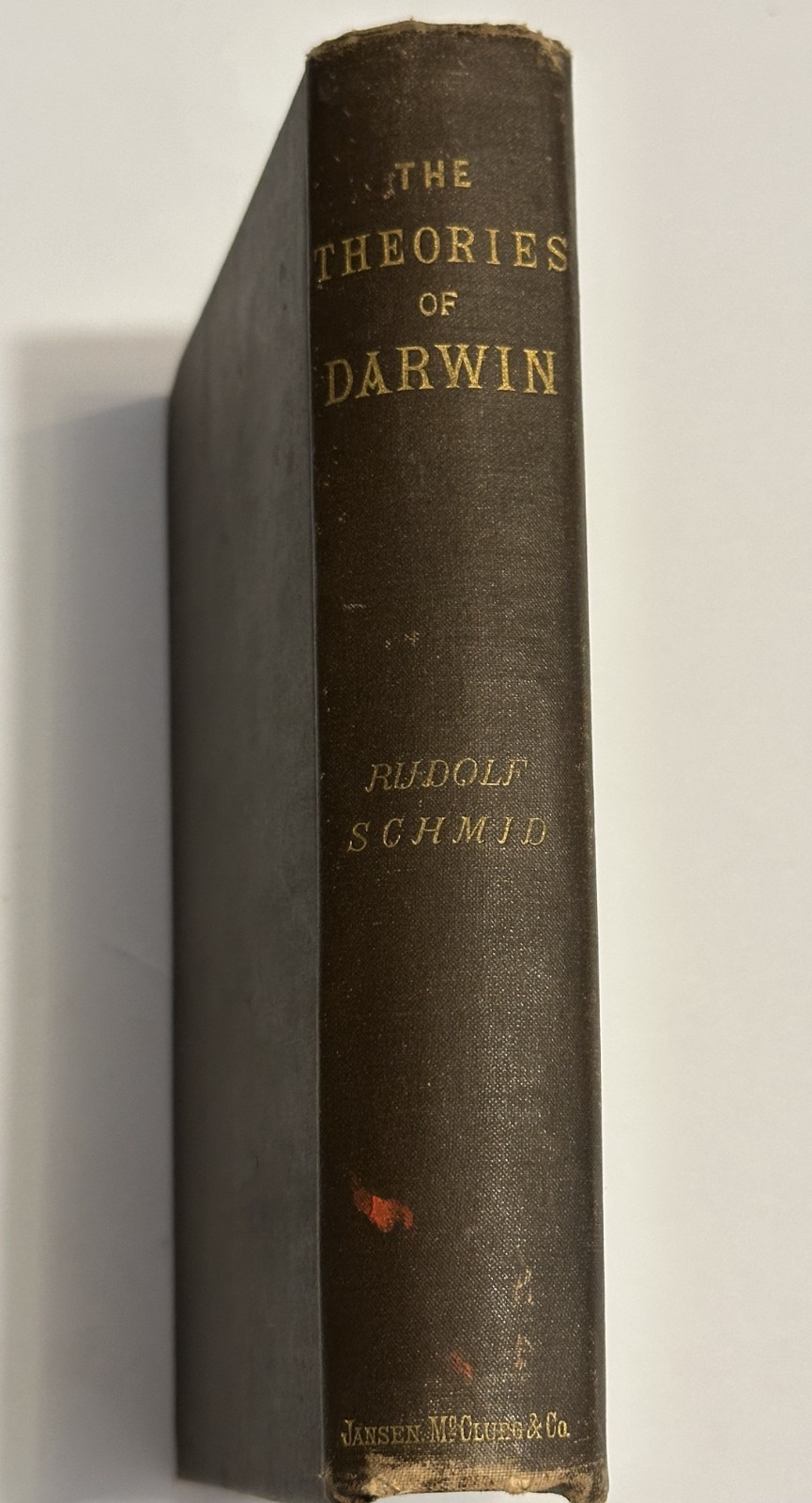 Theories of Darwin and Their Relation to Philosophy Religion Rudolf Schmid 1883