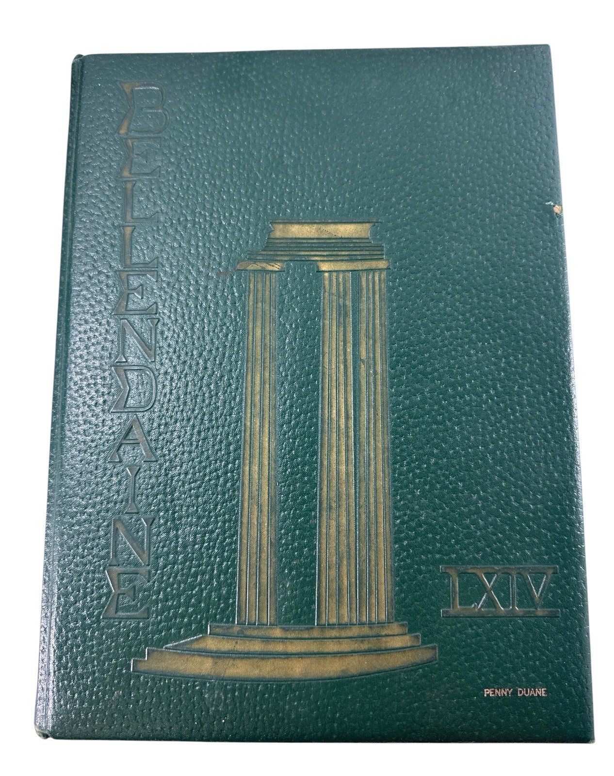 Bellendaine XIV 1964 Glendale High School Yearbook Signed Autographs
