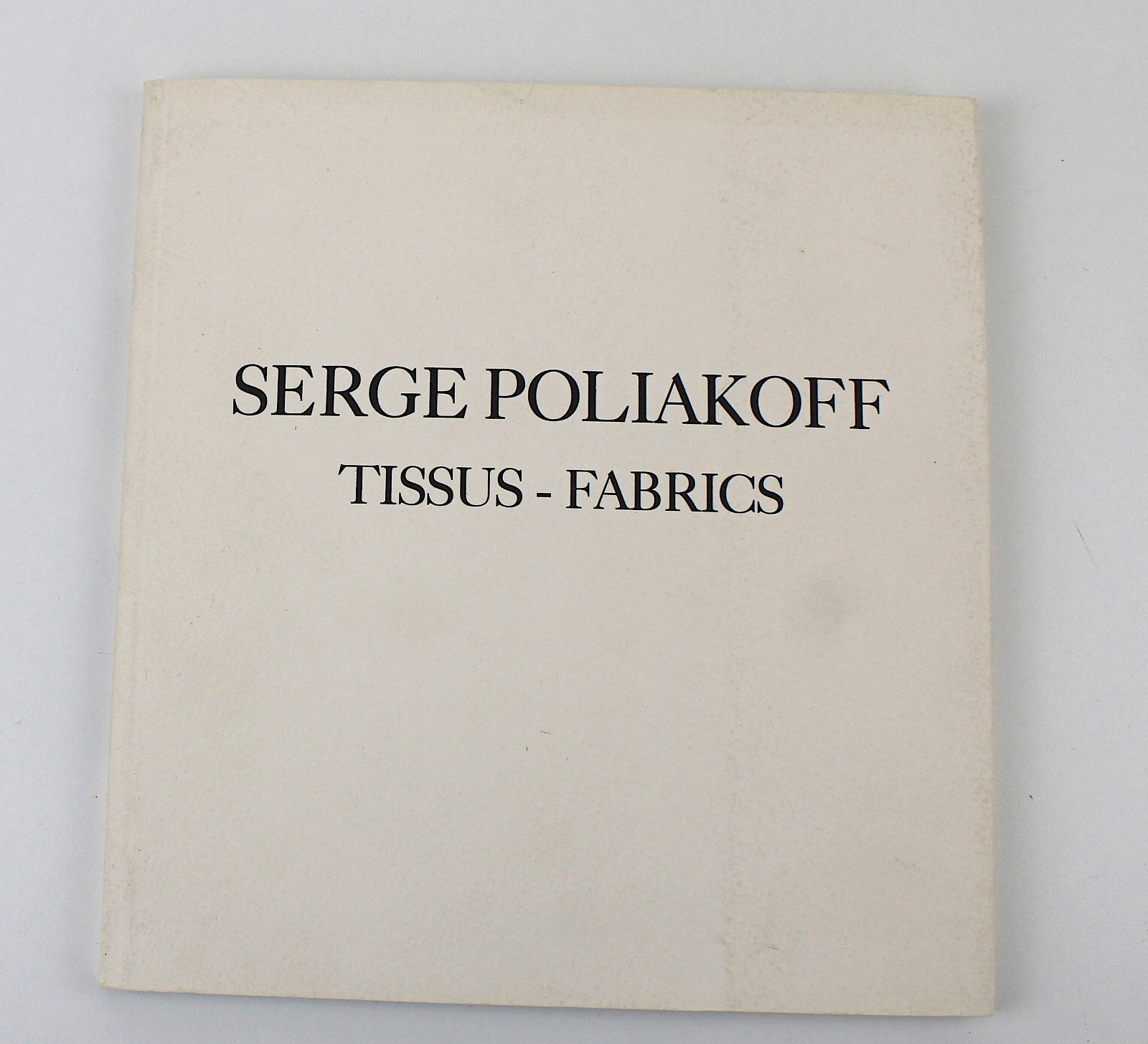 SERGE POLIAKOFF Tissus-Fabrics Catalogue Textile Design Art Fabric Pattern Cloth