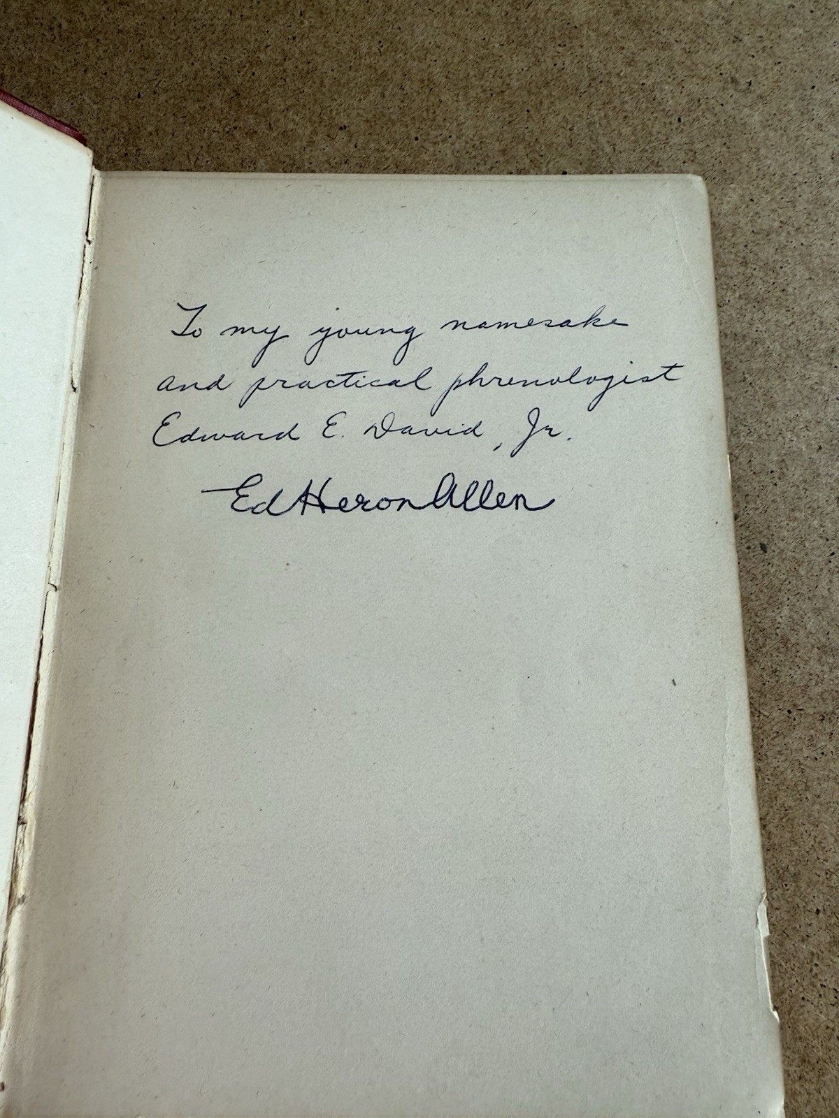 Practical Cheirosophy 1887 Edward Heron-Allen – 1st Ed. ILLUSTRATED SIGNED RARE