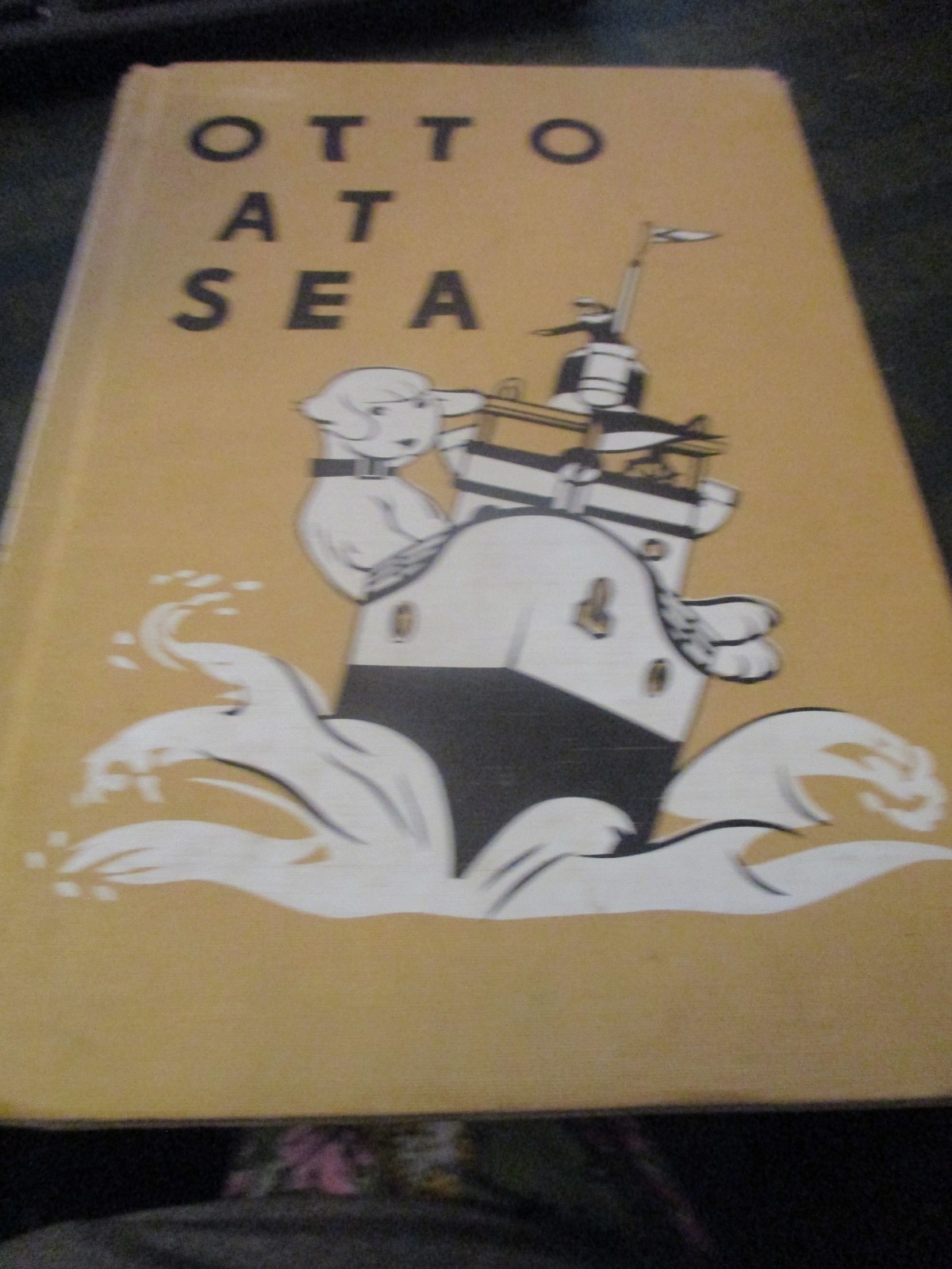 OTTO AT SEA by William Pene du Bois 1958 HC Hardcover FREE SHIPPING