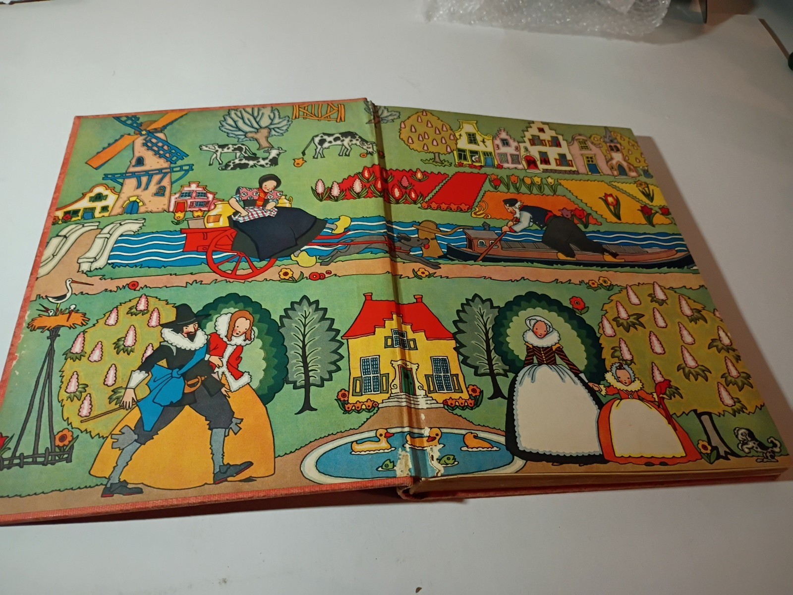 Tales Told in Holland vintage 1954 Hardcover Fairy Tales Children’s Illustrated