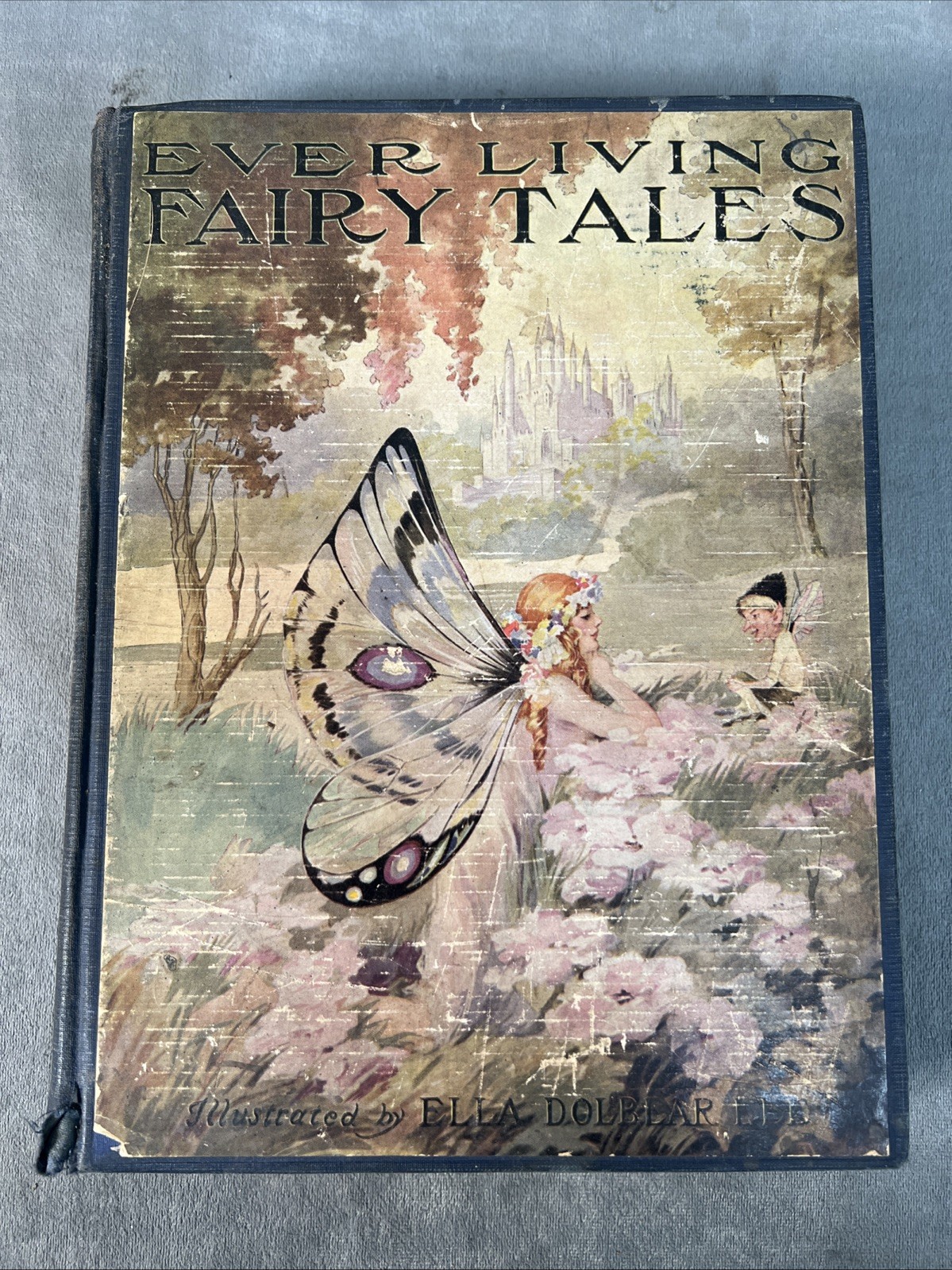 EVER LIVING FAIRY TALES CHILDREN’S STORIES 1924 LEE ART NOUVEAU ILLUSTRATED BOOK