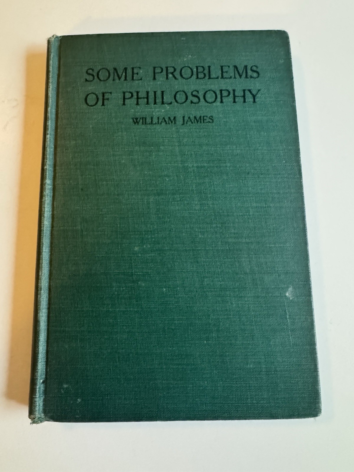 Some Problems Of Philosophy By William James Hardcover 1940 Longmans Green