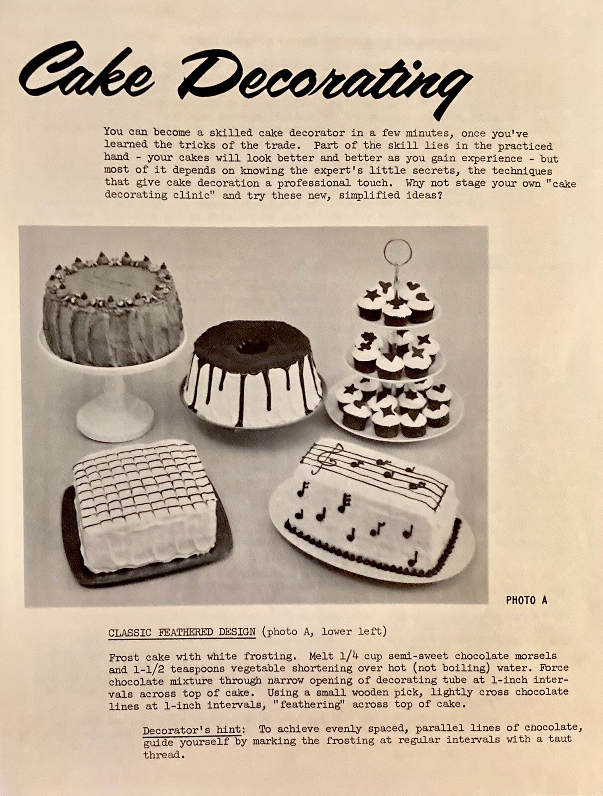 Cake Decorating