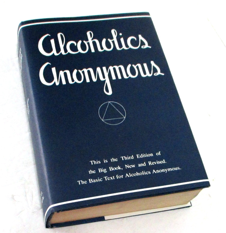 ALCOHOLICS ANONYMOUS 2nd Ed., 3rd prnt, 1959 w/repo dustjacket, Women’s AA Group