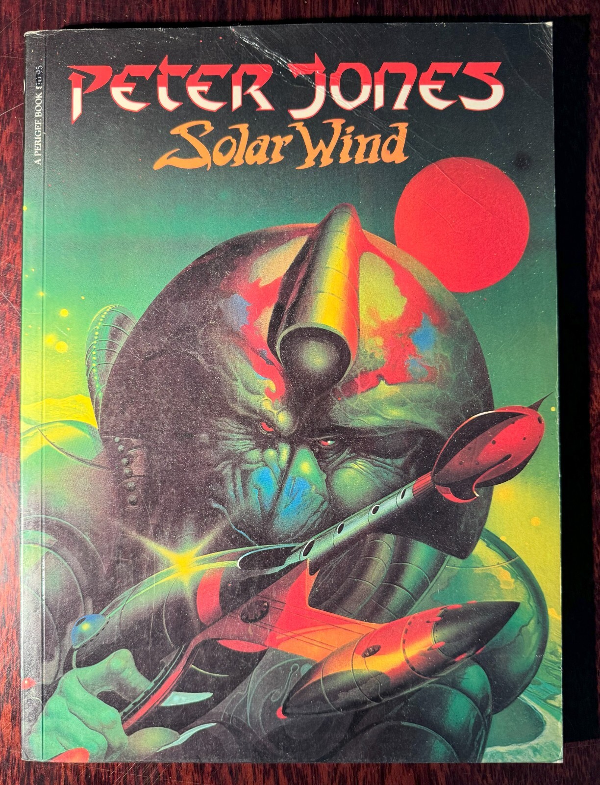 Peter Jones Solar Wind 1980 PB 1st Printing – Perigee Books Paper Tiger Fantasy