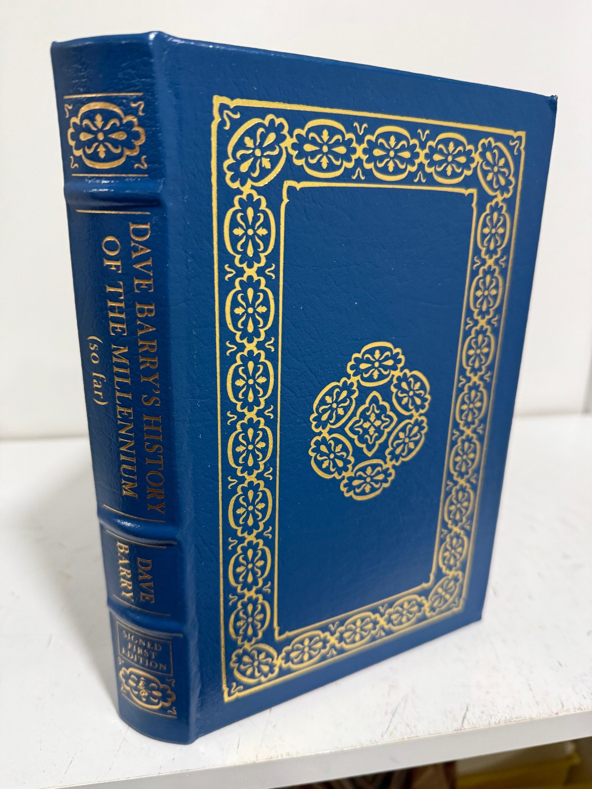 Easton Press History of the Millennium – Dave Barry SIGNED 1st Ed w/ COA