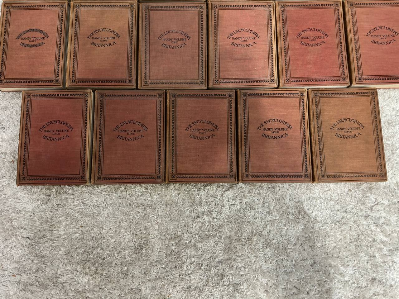 1910-1911 Encyclopaedia Britannica 11th Edition Handy Volume Complete Set