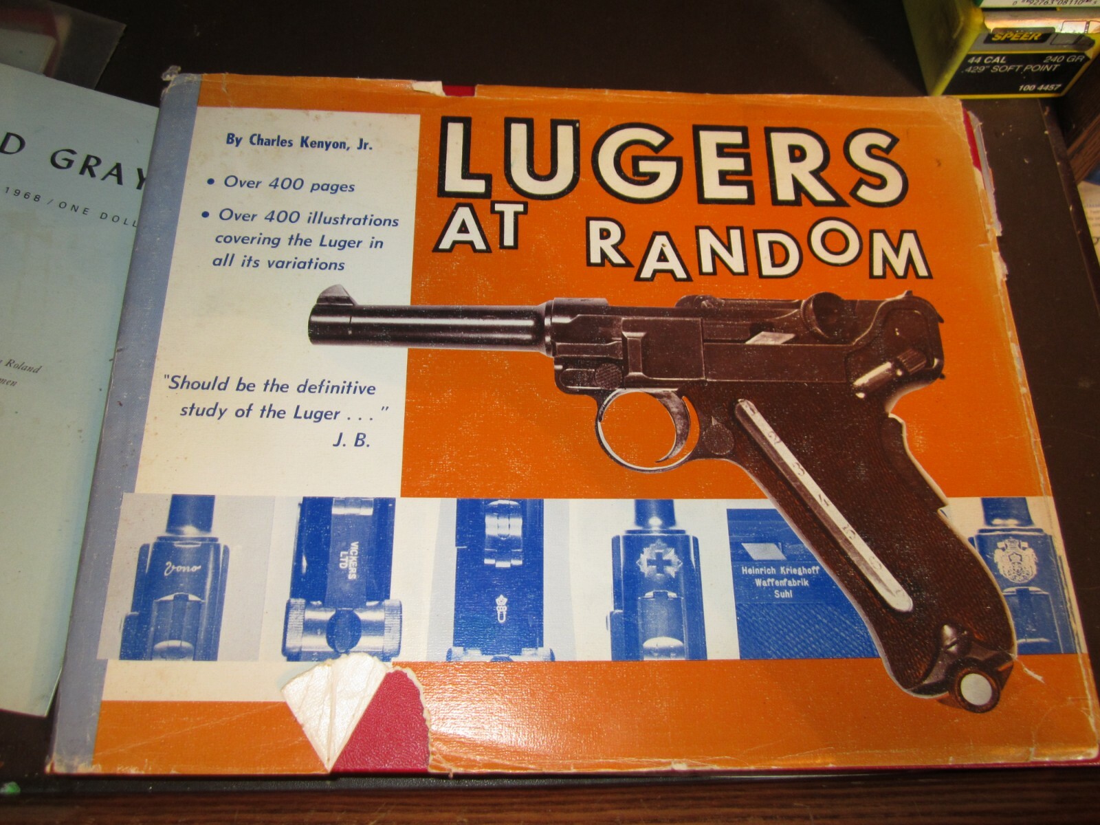 Paul, cover desig Joseph J. / Luger at Random First Edition 1969