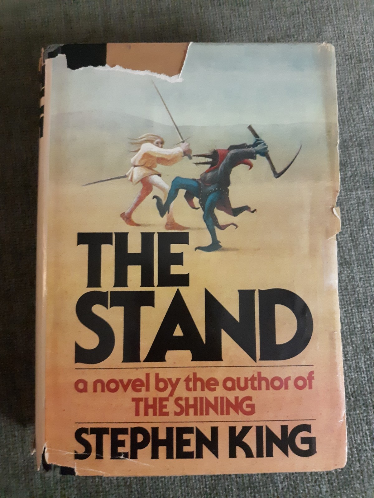 The Stand, Steven King, 1978 BCE, HCDJ, Gutter Code T45, Fair
