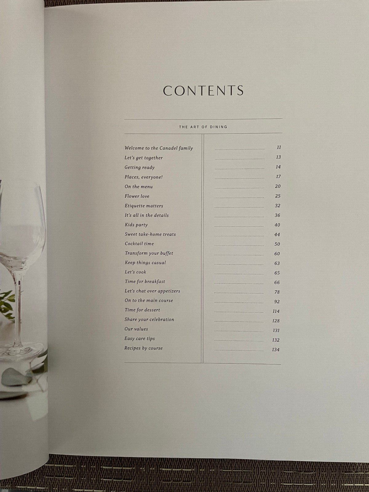 Canadel The Art Of Dining Collector’s Cook Book 2017 Created by MAISON 1608