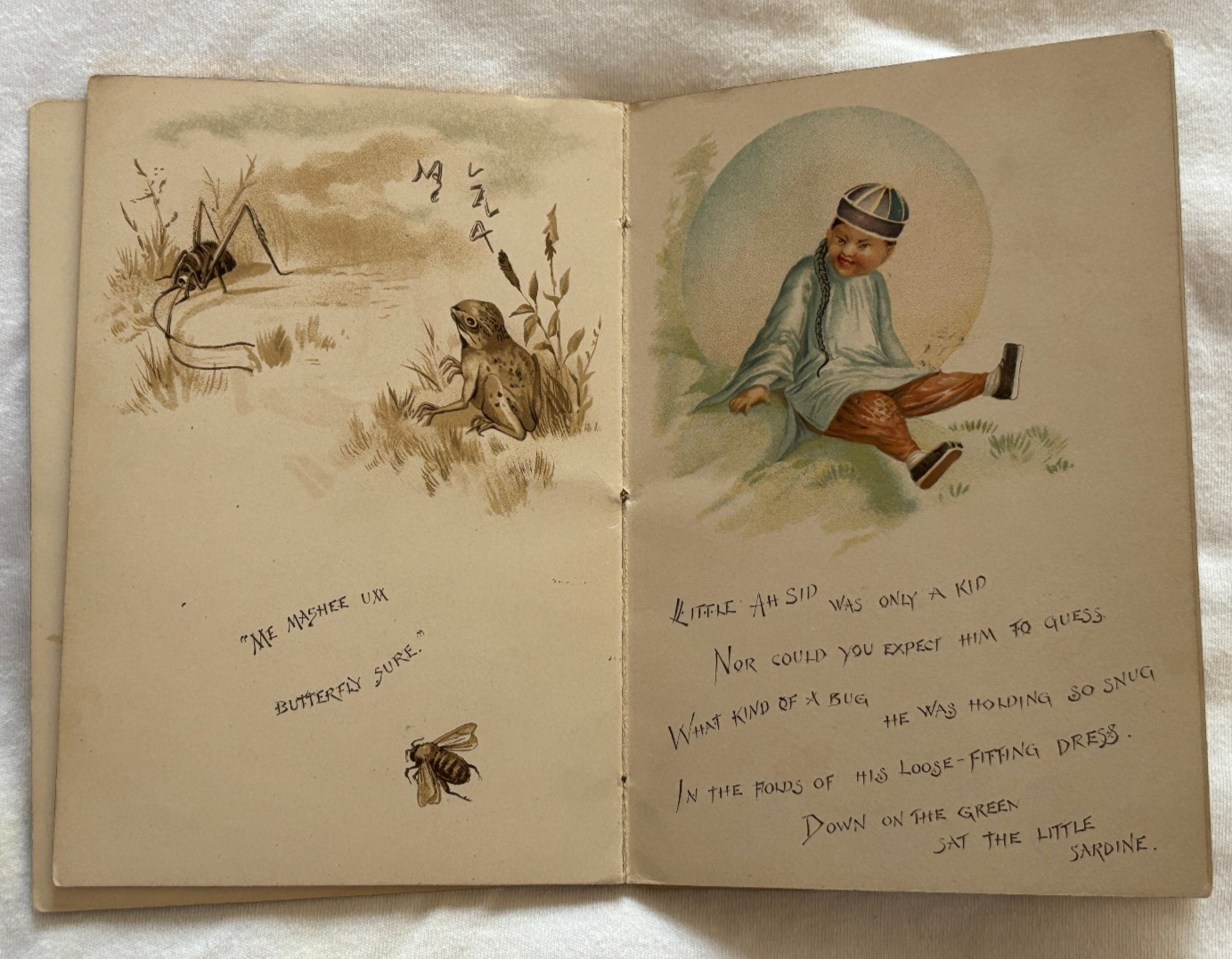 Little Ahsid American Studios Raphael Tuck & Sons London, Paris & New York Book