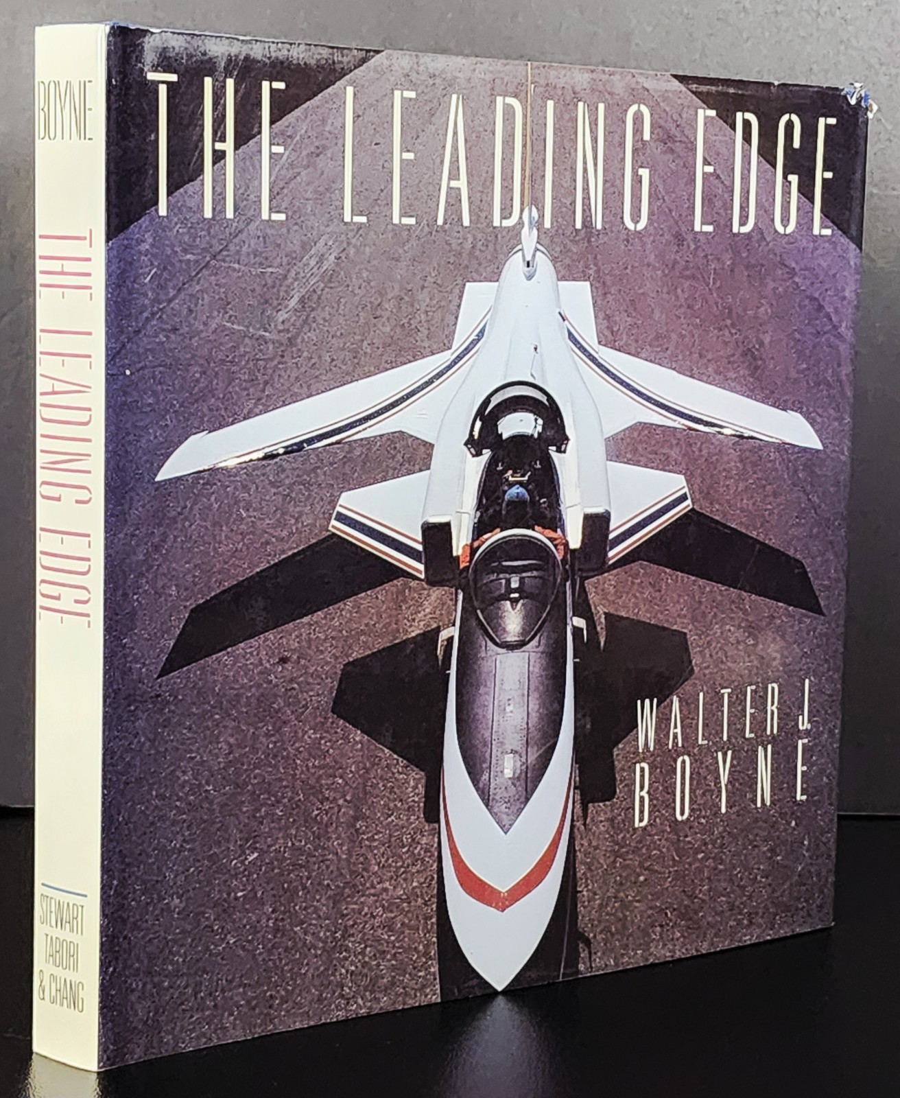 1986 The Leading Edge Walter Boyne Aviation Aircraft Book 1st Ed HC DJ
