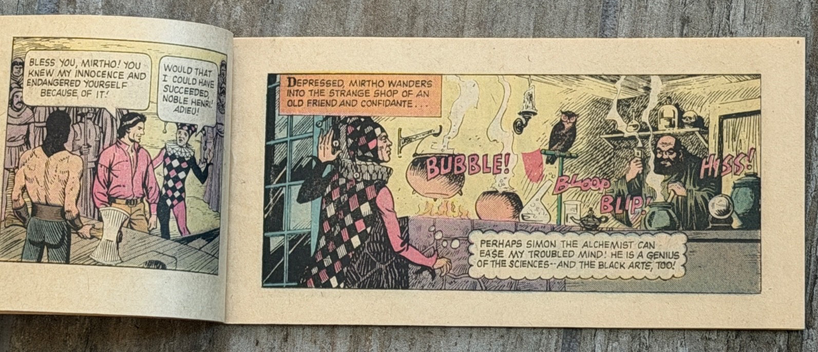 „The Twilight Zone“ Whitman Mini Comic Strip W.S. Cayuga Productions 1974