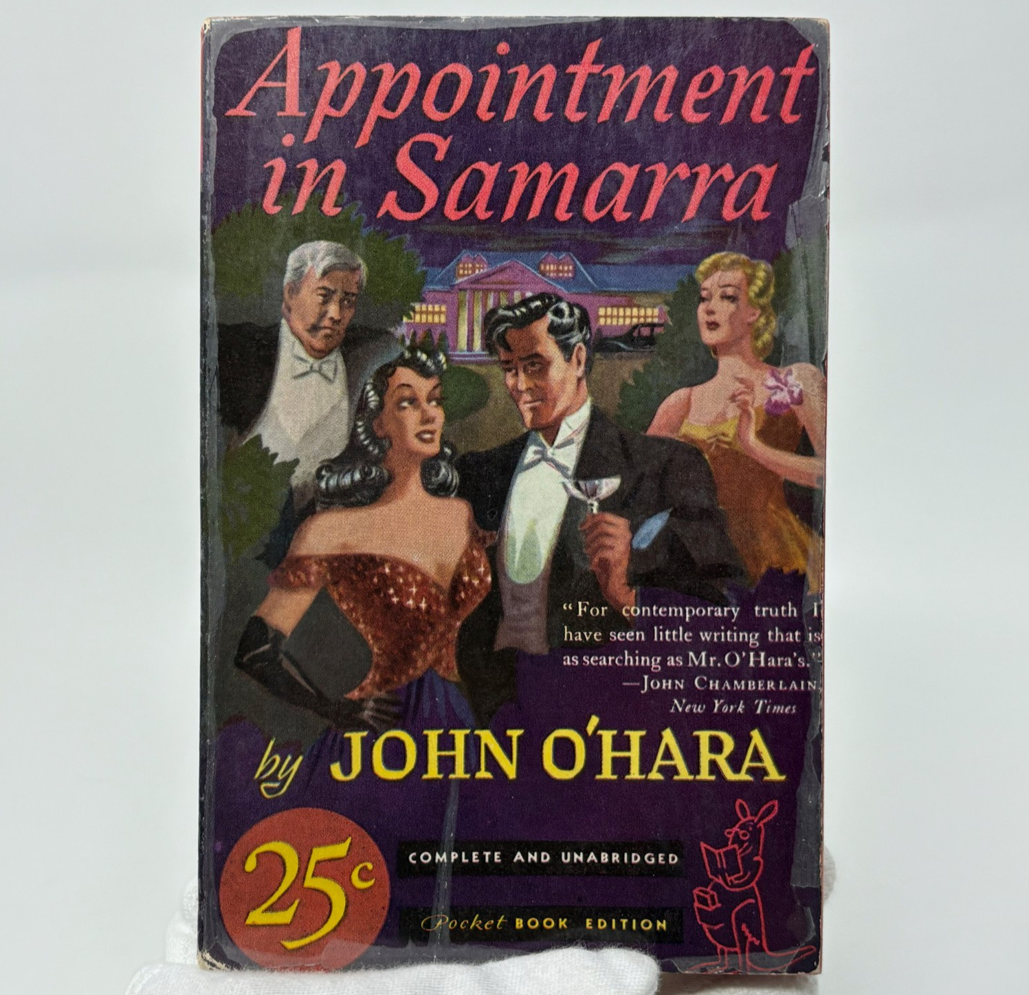Appointment in Samarra by John O’Hara ? 1939 Vintage Paperback GOOD