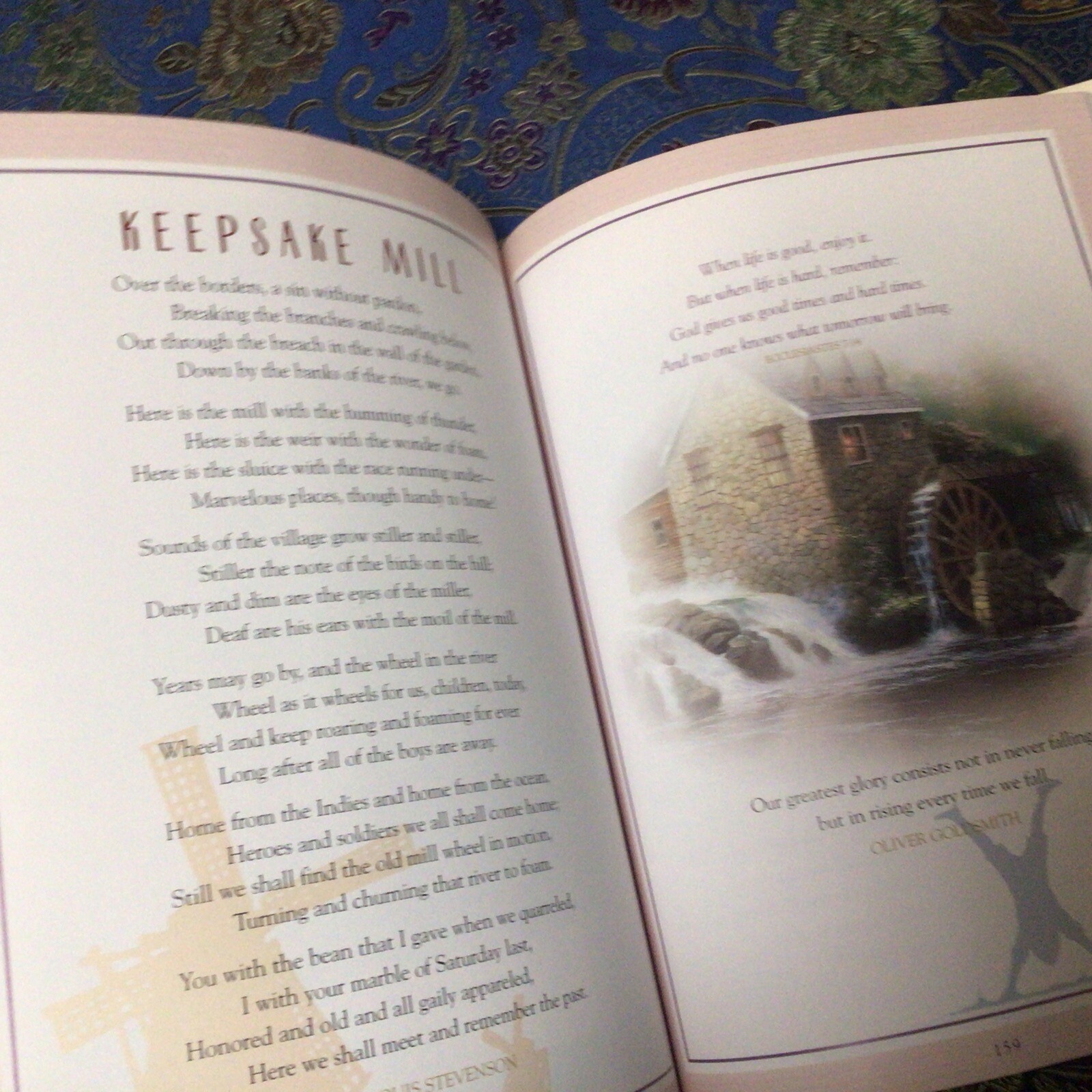 Thomas Kinkade A Child’s Garden Of Verses Featuring Robert Louis Stevenson 1999
