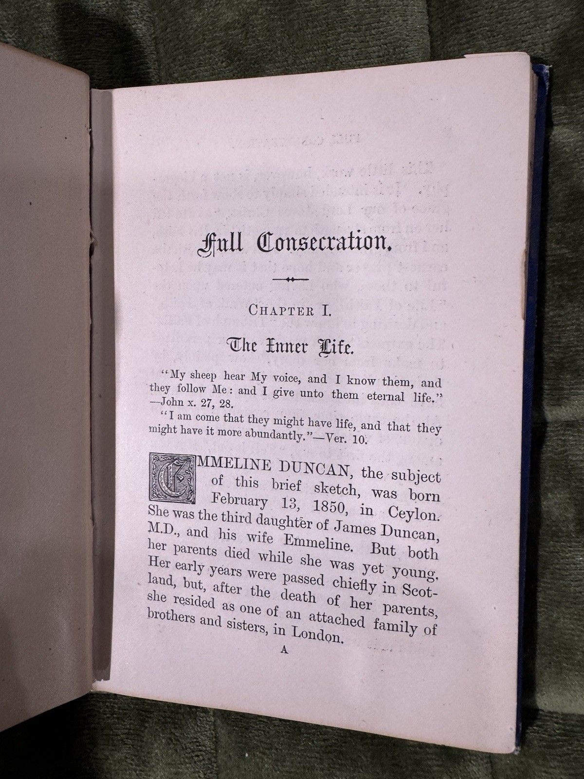 ?GREAT VOLUME?Emmeline Duncan? ? Happiness of Full CONSECRATION?