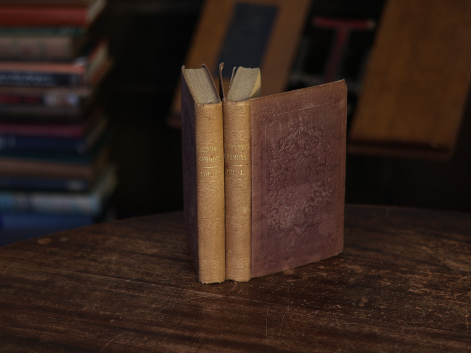 Greenwood’s Sermons by Rev. F. W. P. Greenwood, D. D., Two Volume Set, 1844