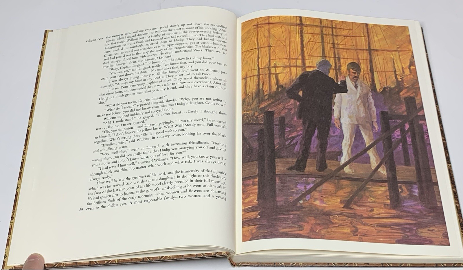 An Outcast Of The Islands Conrad #1807 Limited Editions Club Signed Illustrated