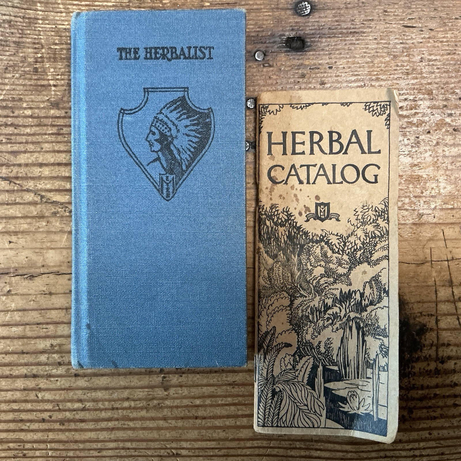 THE HERBALIST/1934 & HERBAL CAT. /1953 Joseph Meyer- Hammond Book Co – Botanical