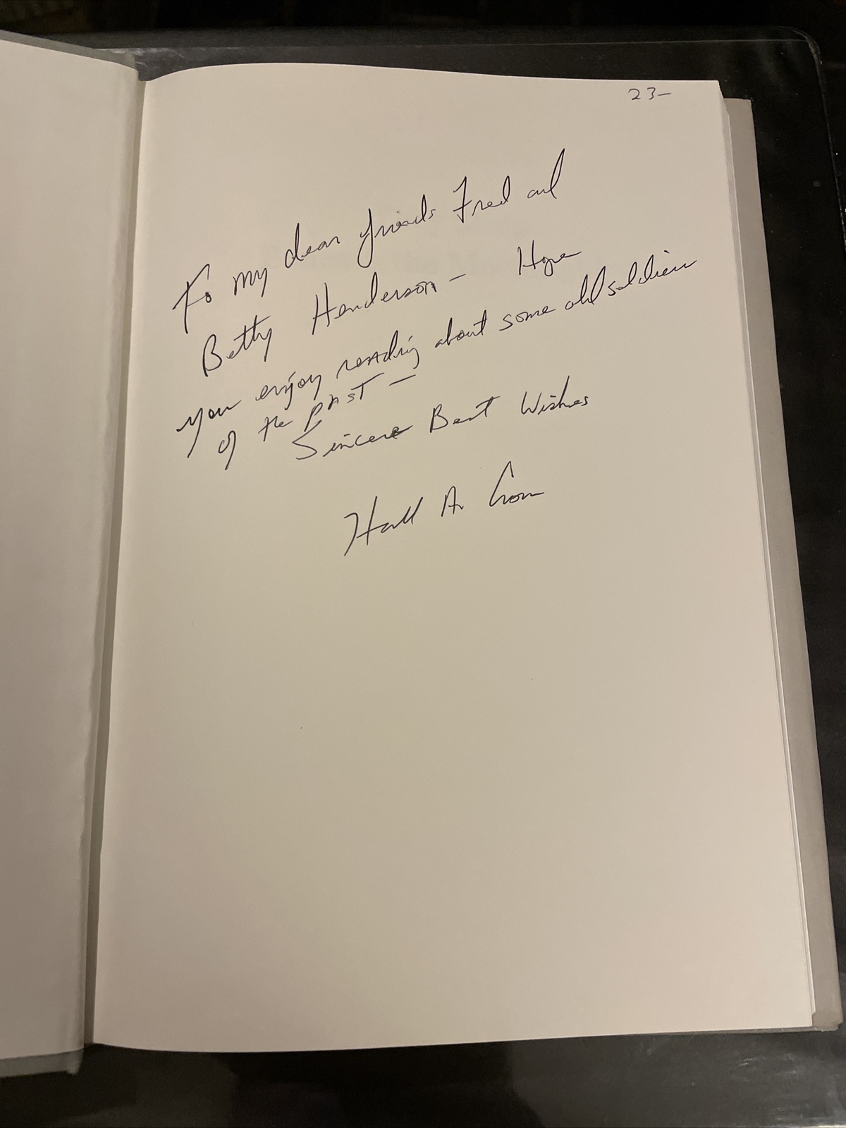 They Sleep Beneath the Mockingbird Hardcover Signed Harold Cross 1994 Vol 12
