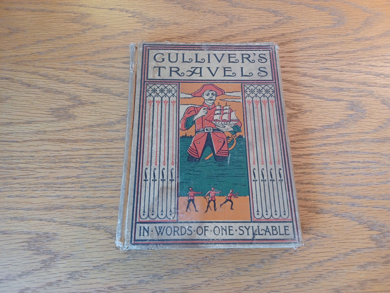 Gulliver’s Travels J C G 1895 Original Dean Swift Hardcover A. L. Burt Company