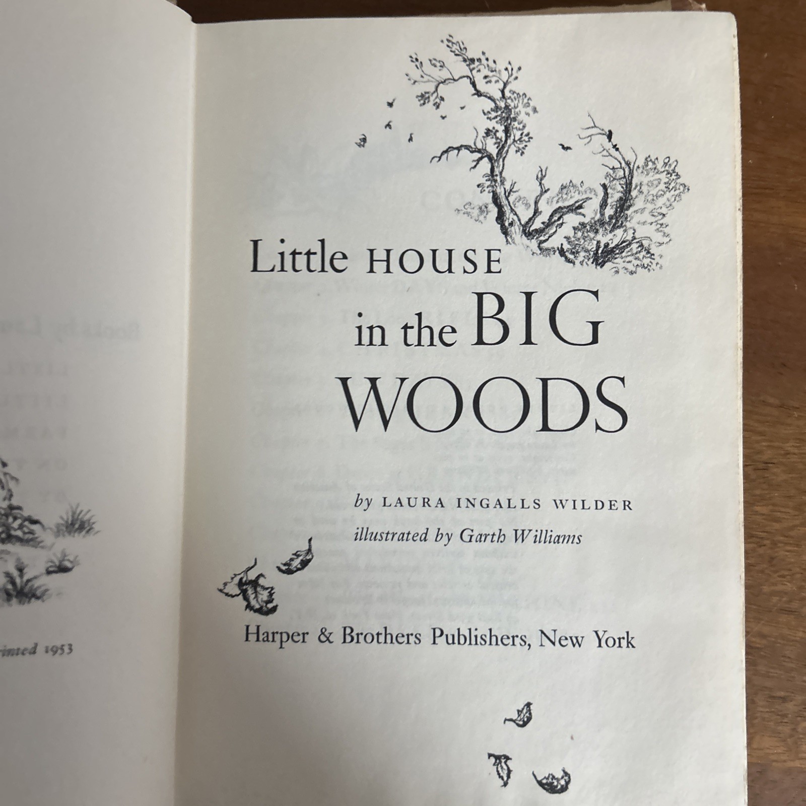 Laura Ingalls Wilder Set of 3 1950s/60s HCDJ Little Town, Big Woods, Farmer
