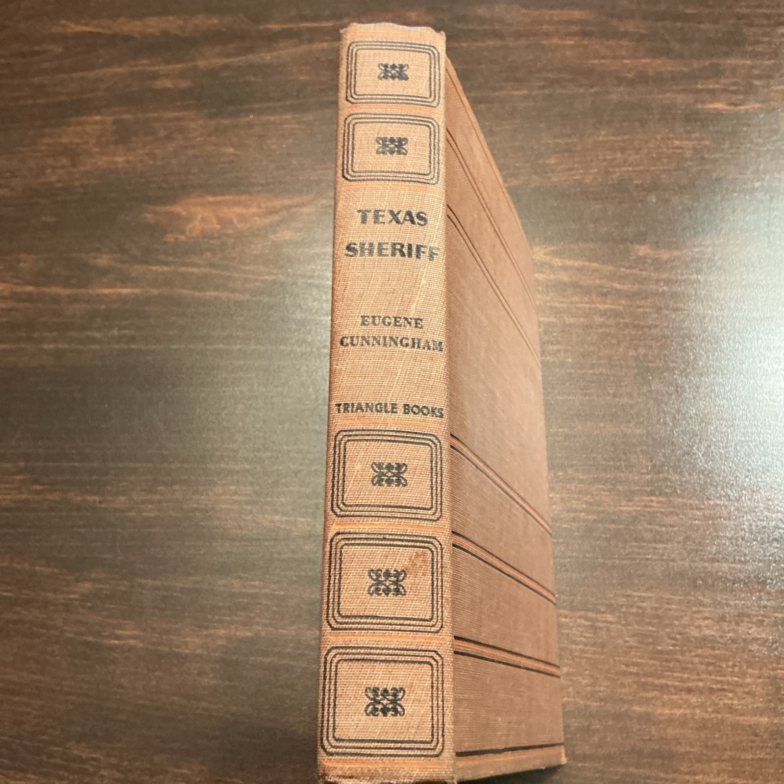 Texas Sheriff a Novel Of The Territory By Eugene Cunningham (1944, Hard Cover)
