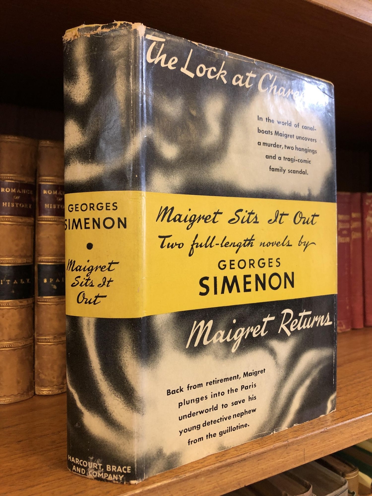 Georges Simenon / MAIGRET SITS IT OUT TWO FULL-LENGTH NOVELS 1st Edition 1941