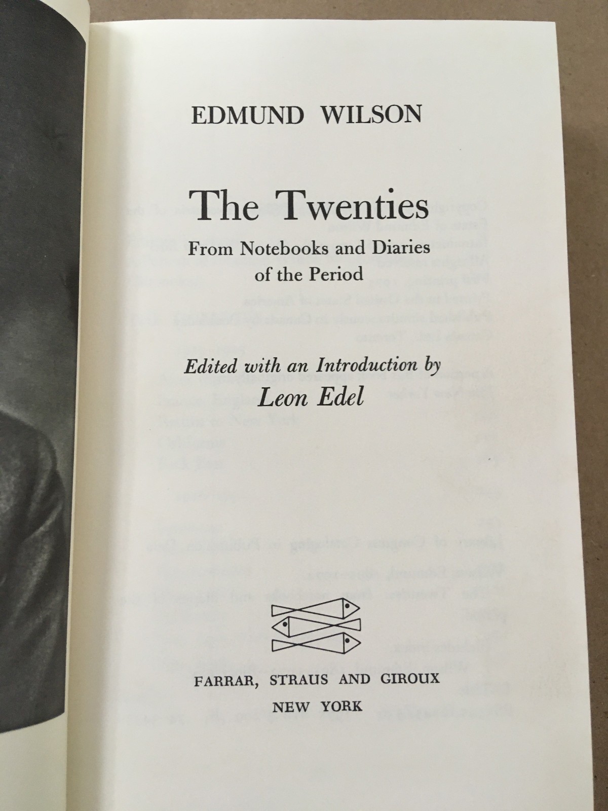 Lot of 4 Edmund Wilson: Twenties, Thirties, Forties, & Fifties 1st Editions HCDJ