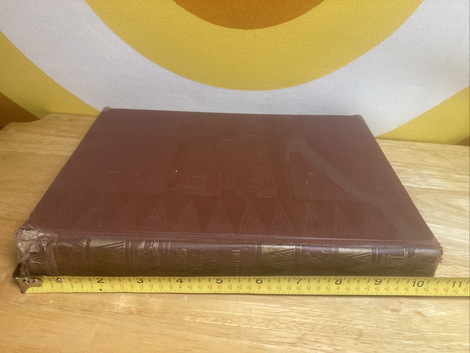 Vintage 1948 Wonders Of The Past By Hammerton 1937 Rare Pictorial History Book