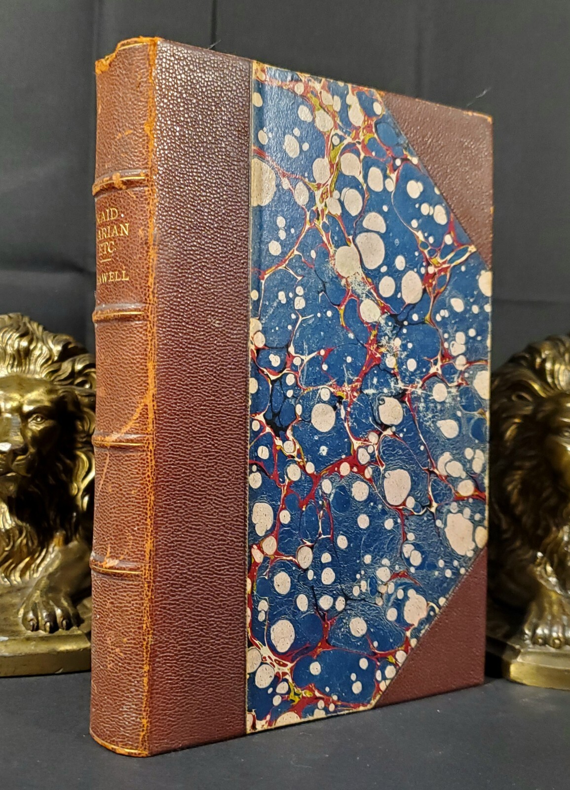 1891 ~ MAID MARIAN & Other Stories ~ Molly Elliot Seawell ~ 1ST Edition Leather