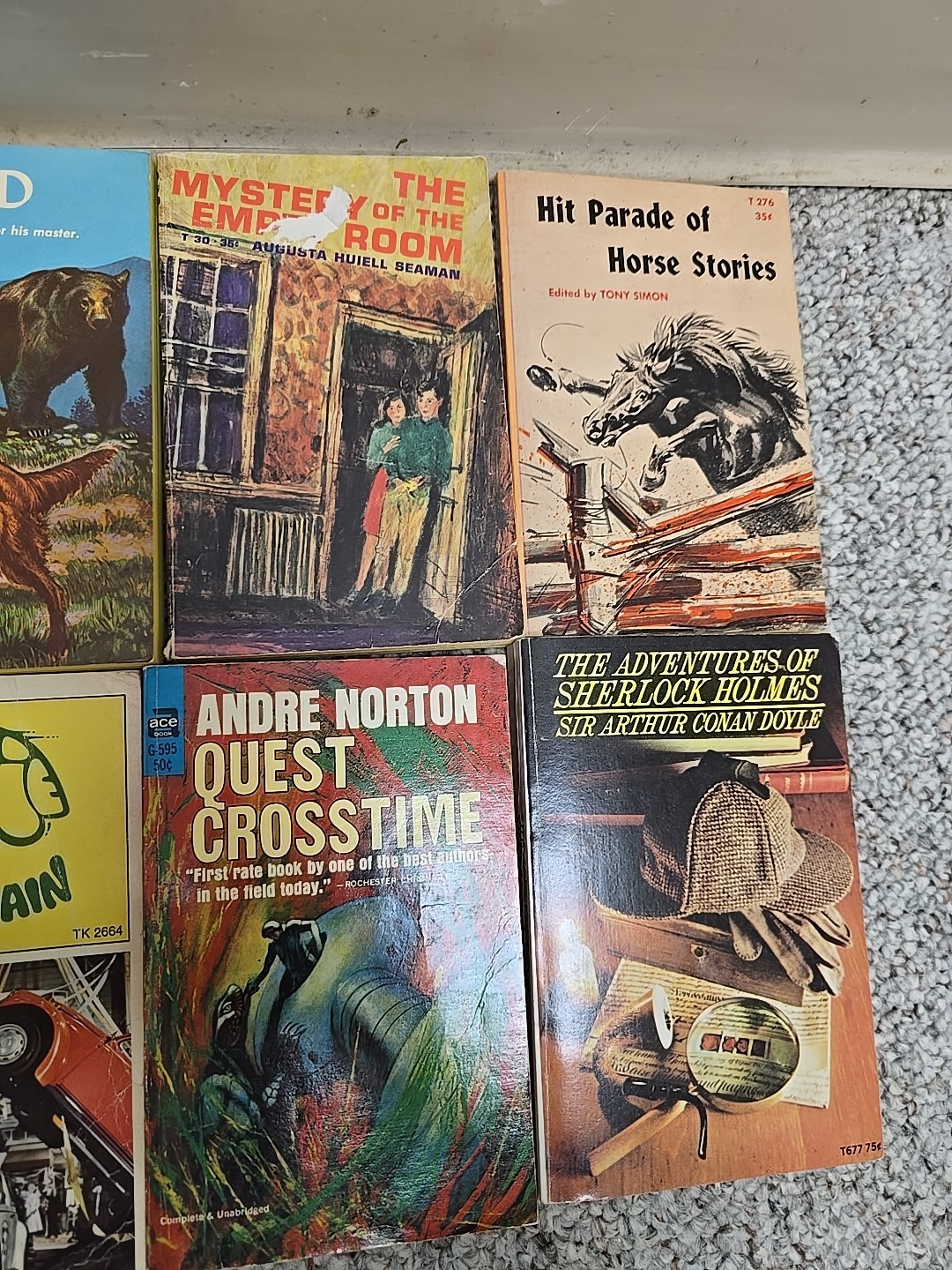 Lot of 10 VTG 60s Assorted Fictional Thriller Mystery Suspense Paperback Books