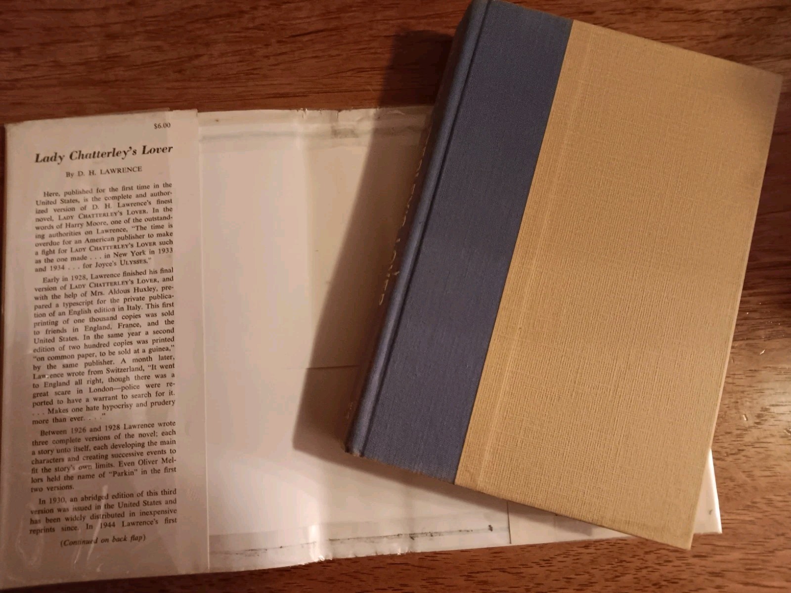 Lady Chatterley’s Lover by D. H. Lawrence 1st Edition HCDJ 1959 Very Good