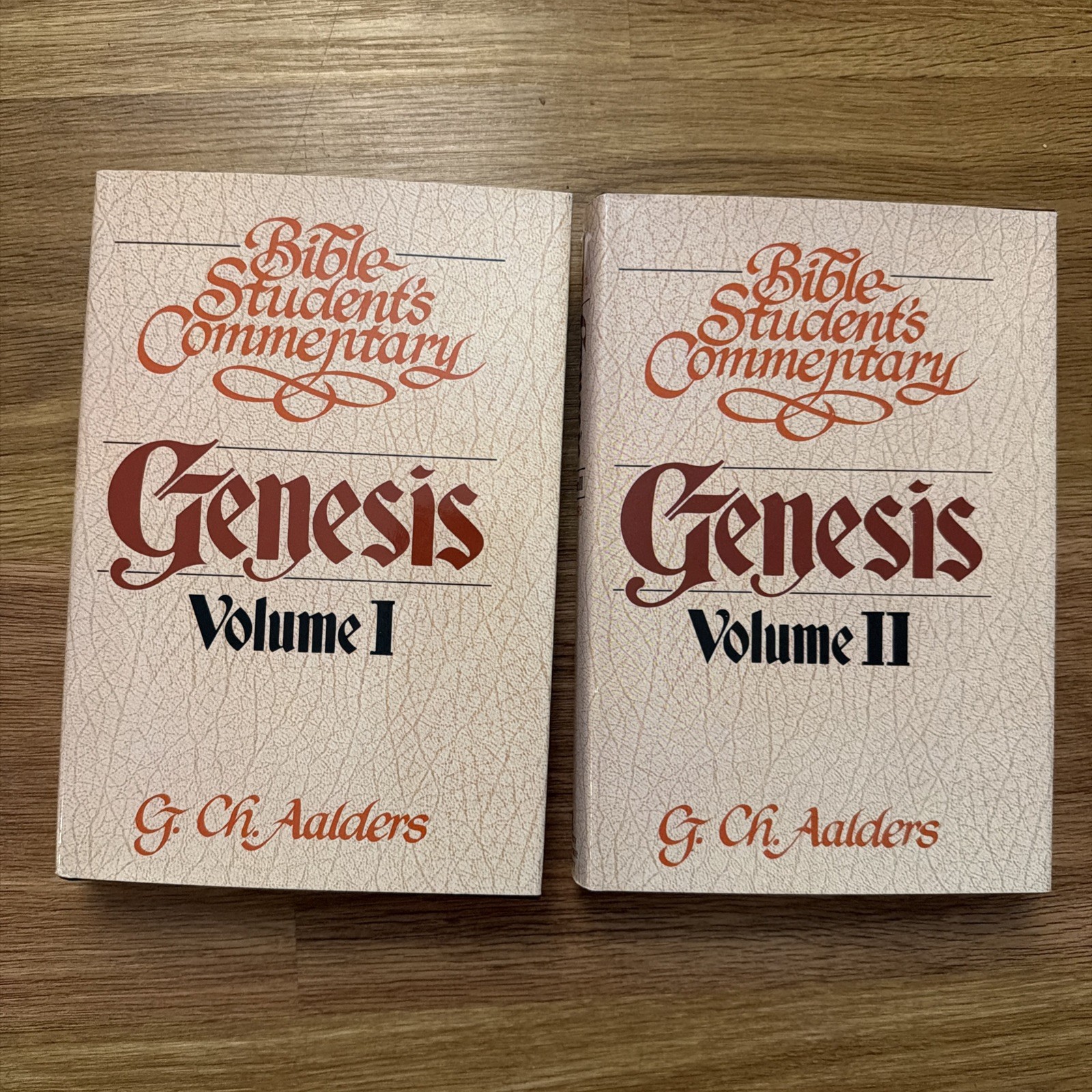 Bible Student’s Commentary Genesis Volume I & II Set Of Books Hardcover Aalders